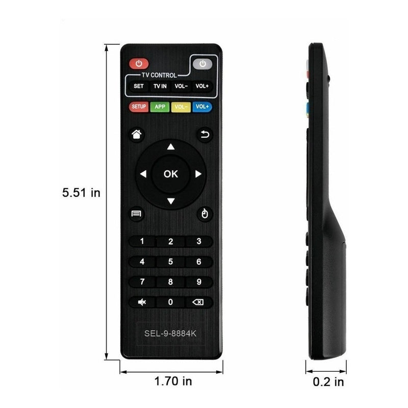 Controle Remoto Universal Para Tv Smart 4k Pro